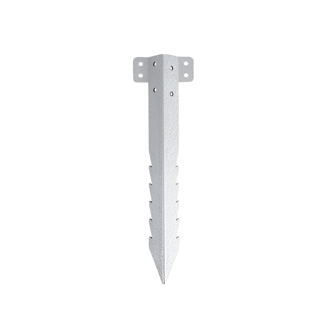 Cross Border Garden Fence Post Repair Stakes Serrated Fence Post Brackets