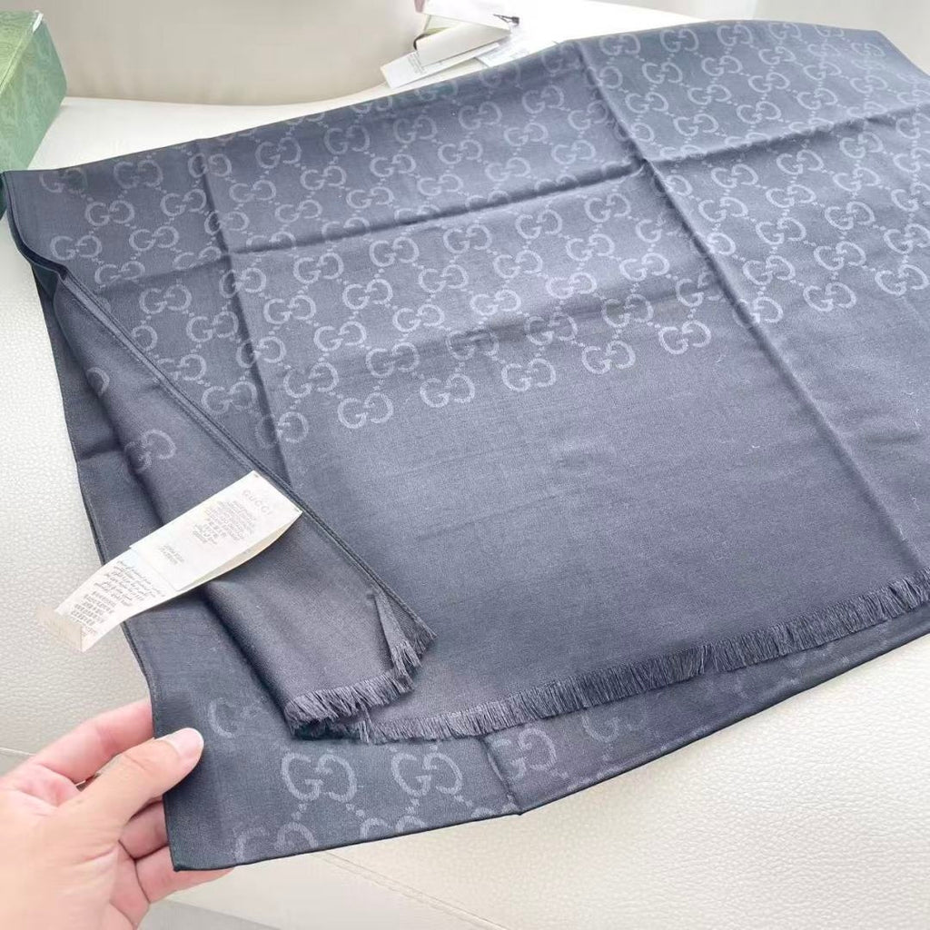 Gi Houndstooth Scarf 180CM Cashmere