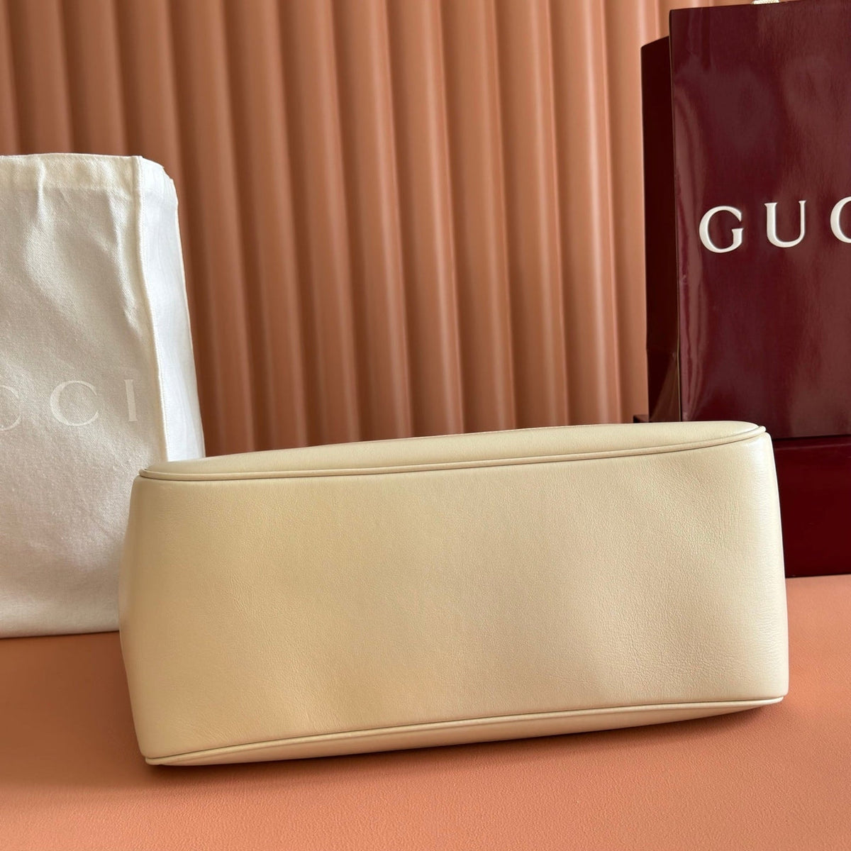 Gi Mercato Medium Tote Bag Lambskin 35 cm