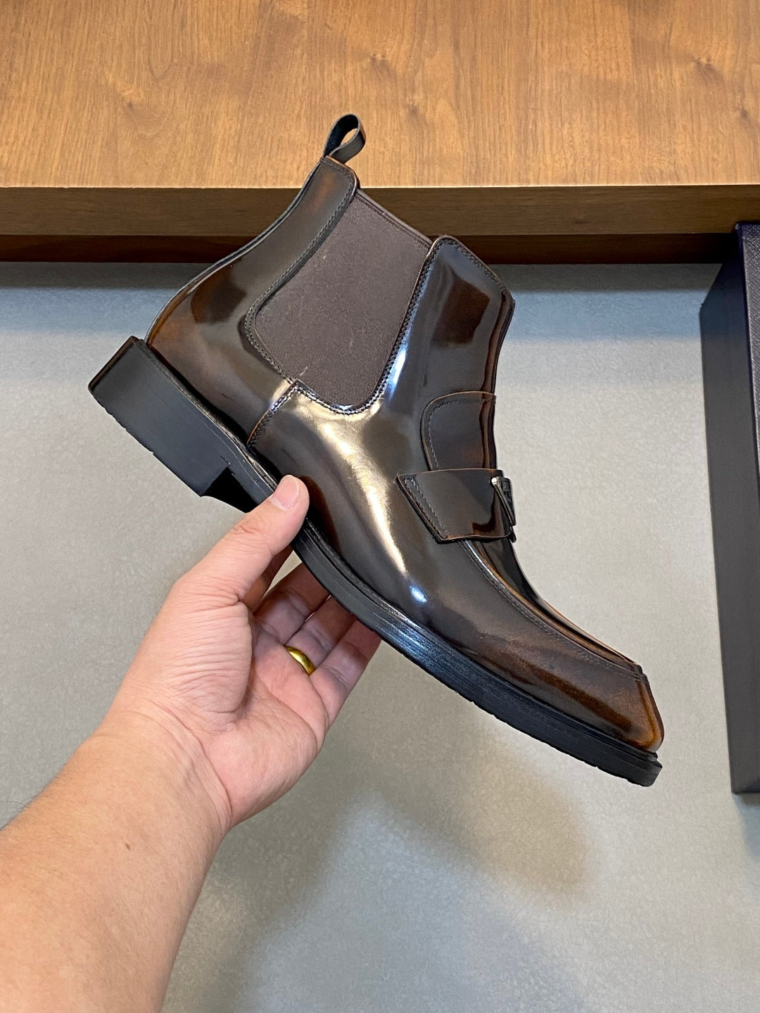 PD Leather boots 1825122512