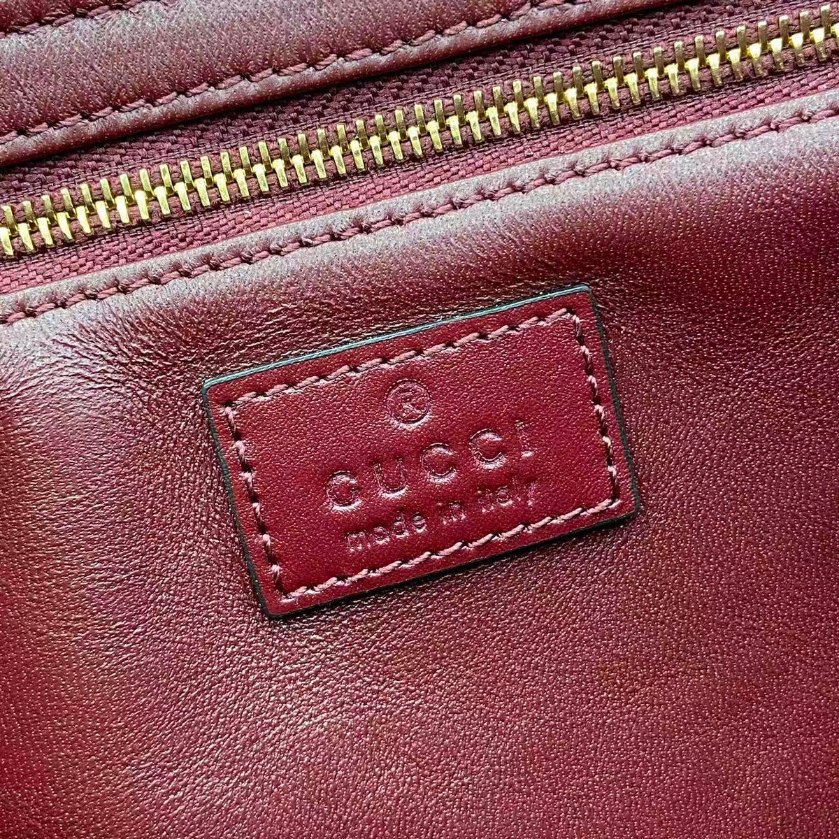 Gi 25 Siena Bag 22.5cm Gold & Leather
