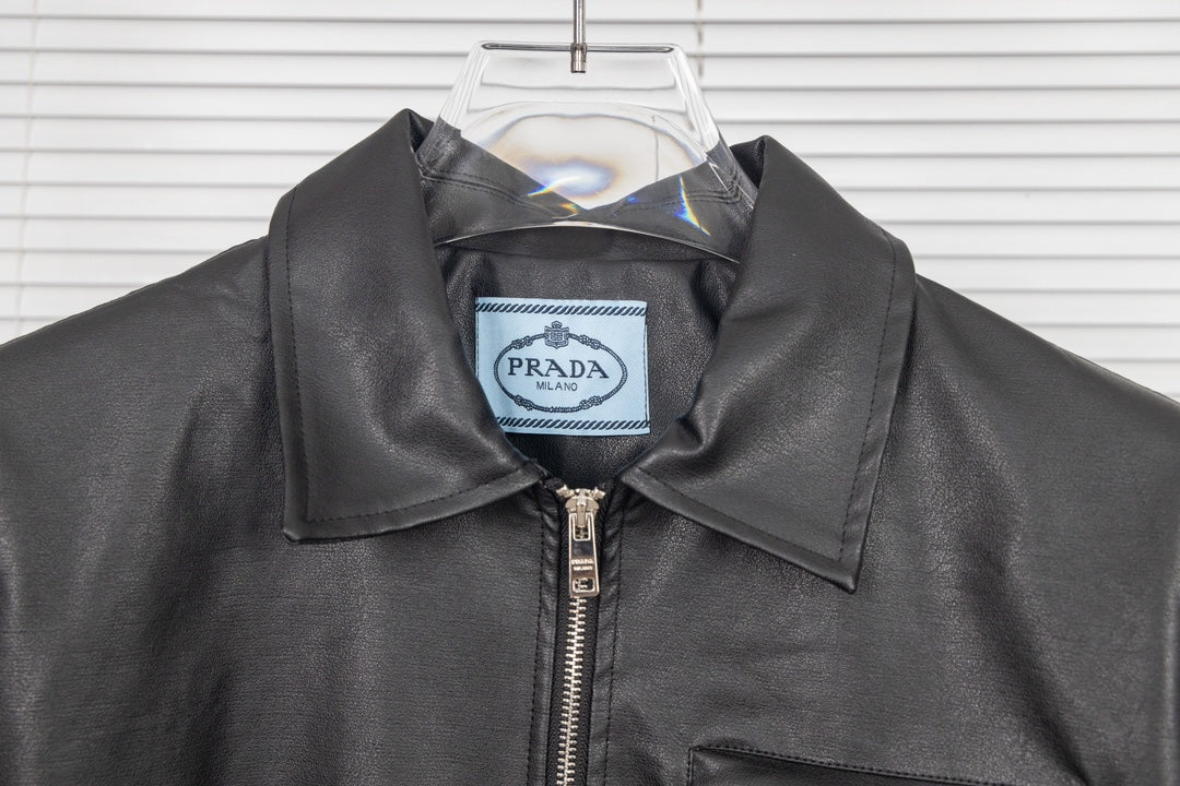 PR Leather Jacket 1824091308