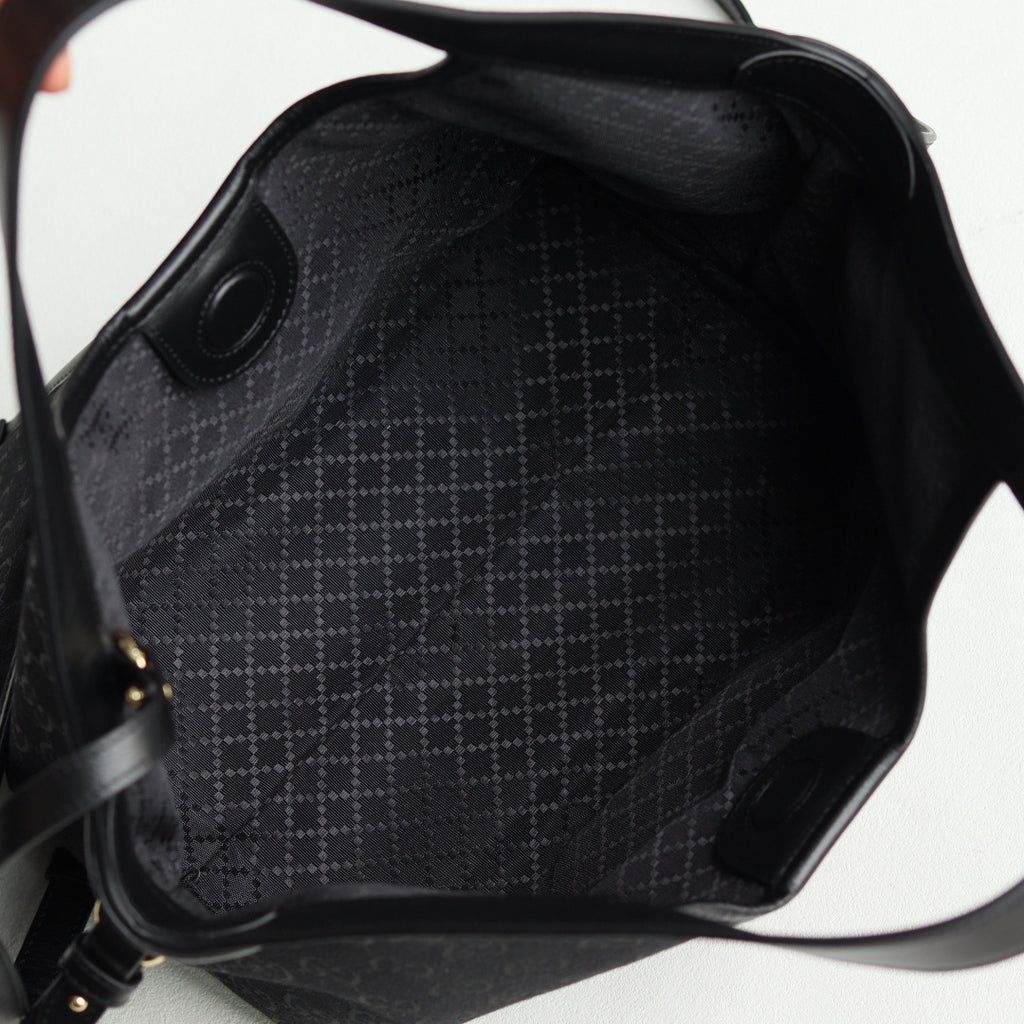 Gi 2026 Giglio Shoulder Bag 25cm Canvas Calfskin