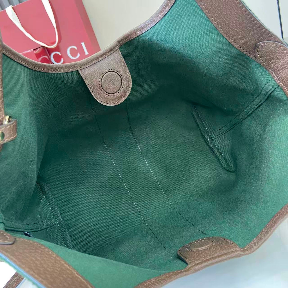 Gi 25 Giglio 25cm Bag Canvas Leather