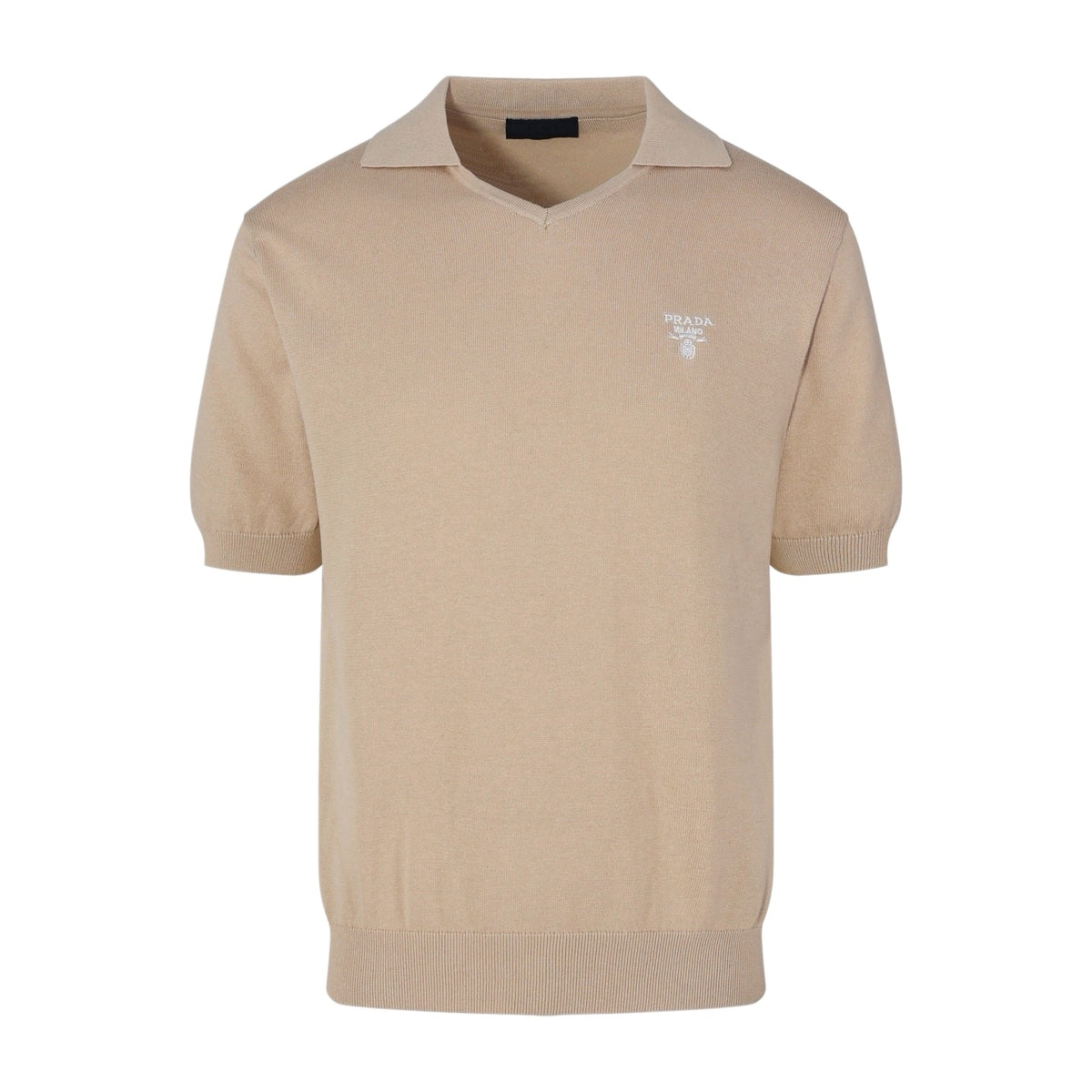 PR (Embroidered letter logo) Knitwear Polo Shirt 1826051406