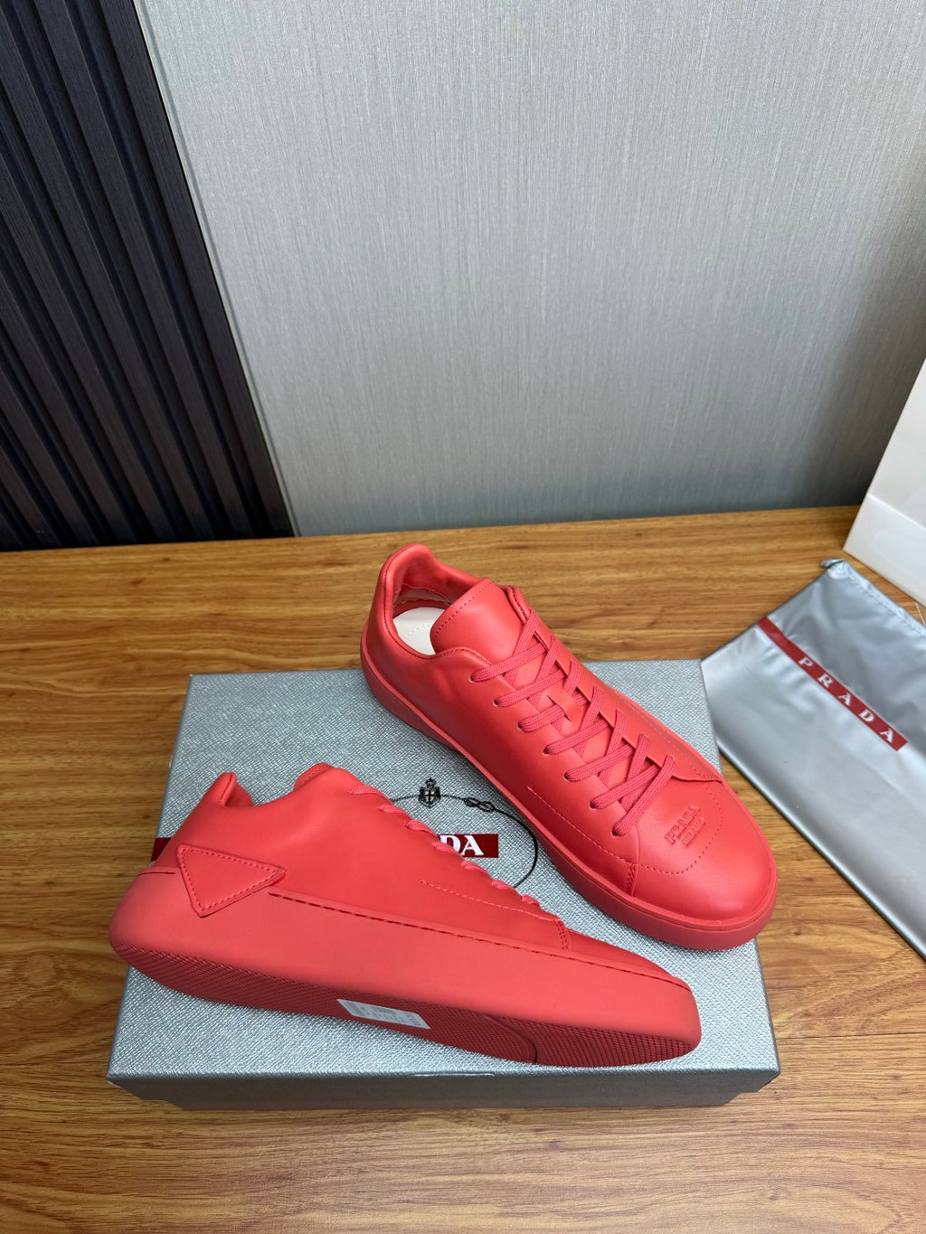 PR Court leather sneakers 1826051902