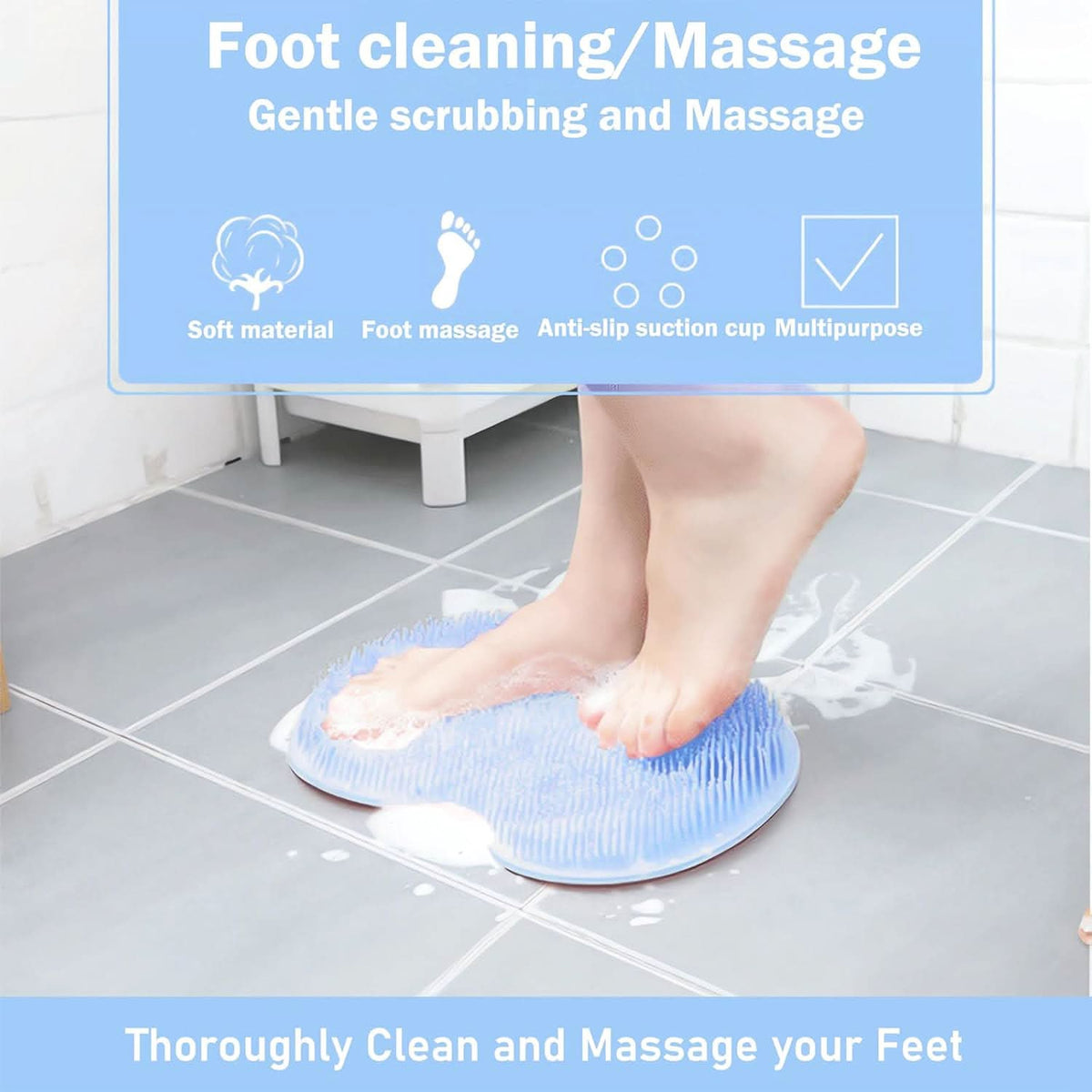 Free Silicone Foot Clean Mat