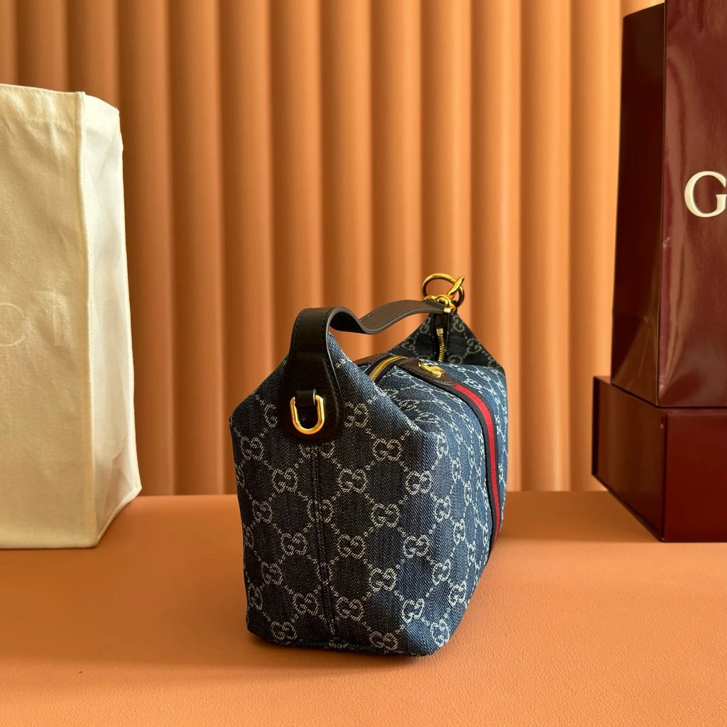 Gi 2026 Vanity Top Handle Bag 27.5cm Canvas