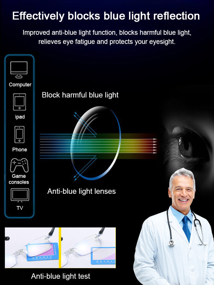 For the price of a single meal 🍔, get high-tech auto-focus, blue light blocking reading glasses 🤓—no need to worry about compatibility! 👍