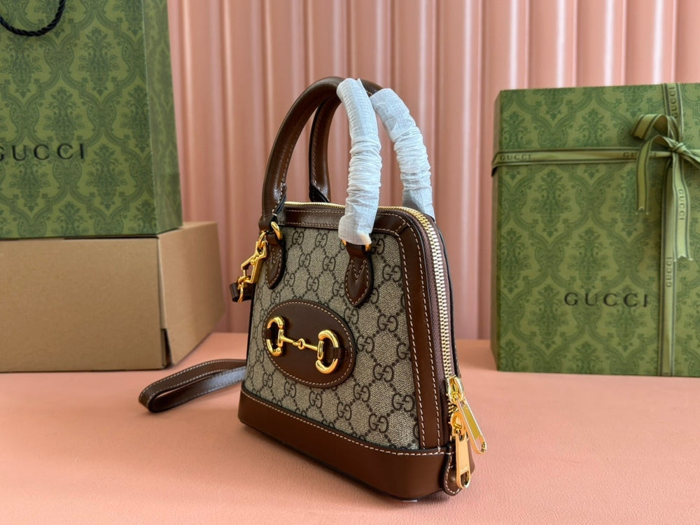 Gi Horsebit 1955 Small Top Handle Bag