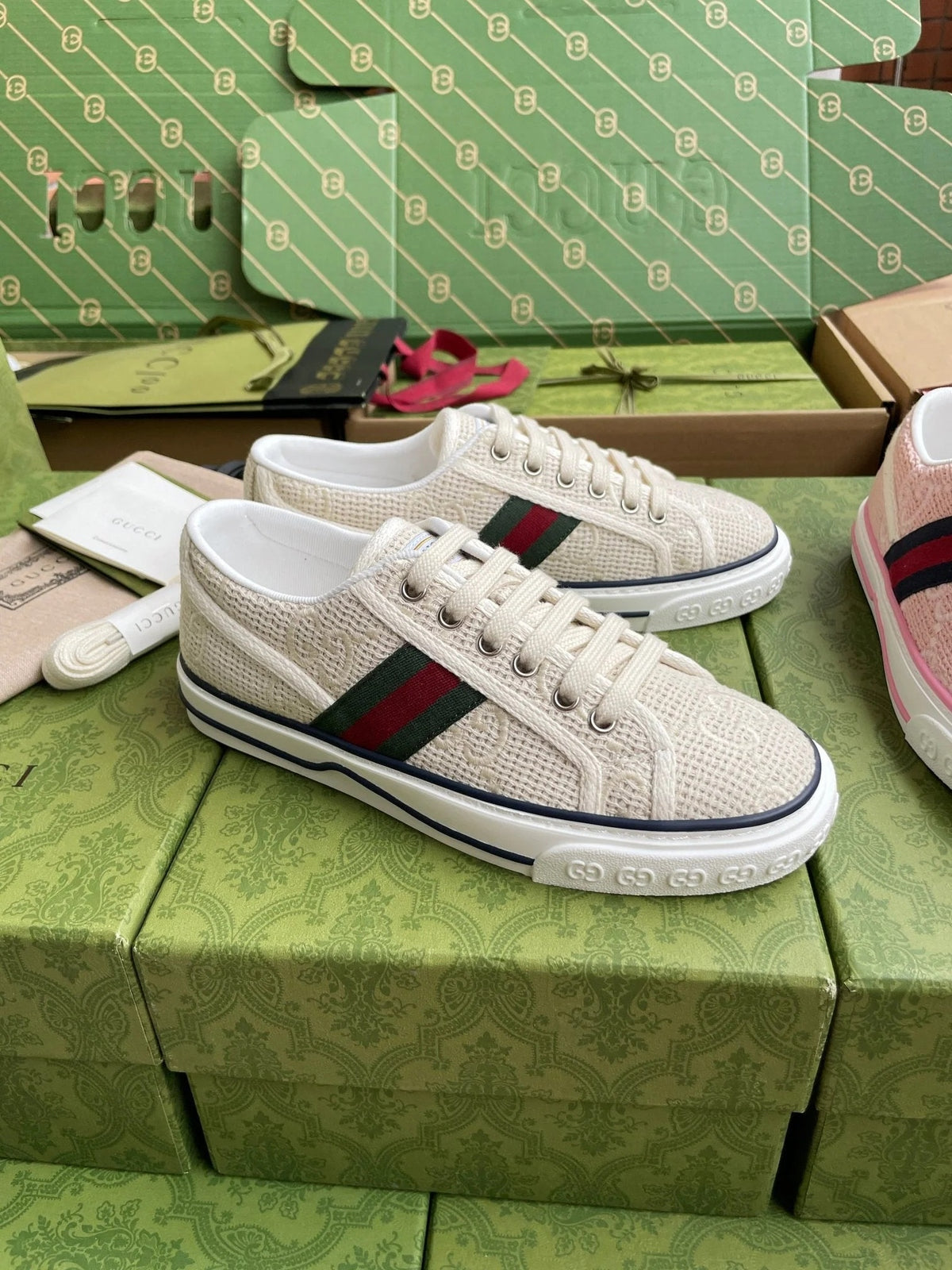 Gi 26 Platform Sneaker Light Monogram Canvas