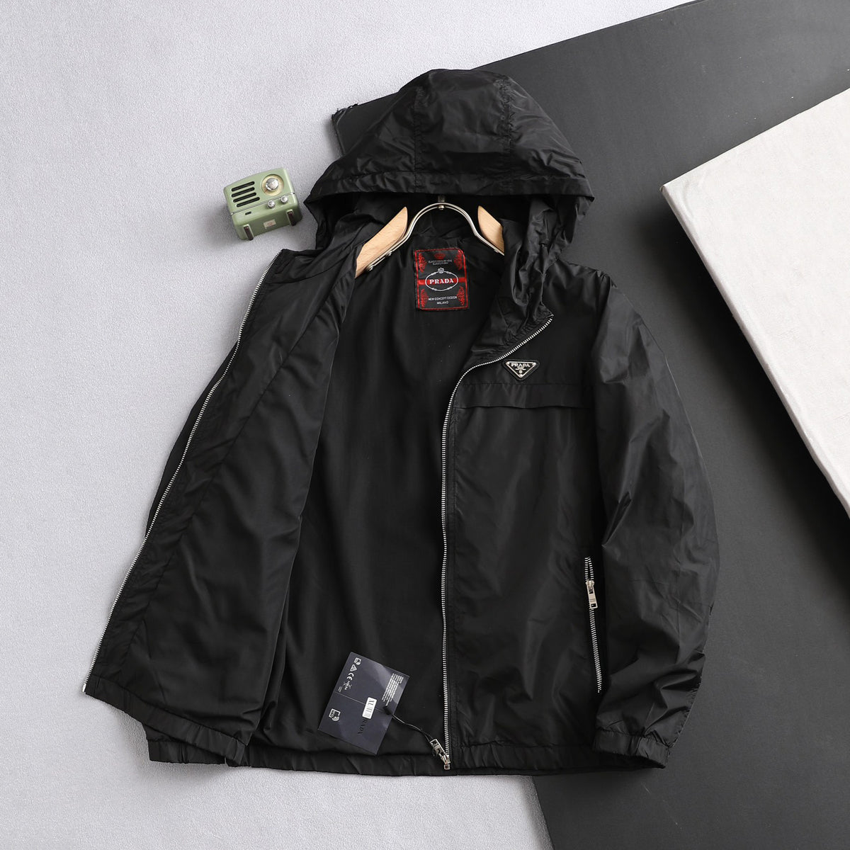 PR Waterproof hooded jacket 1824091110