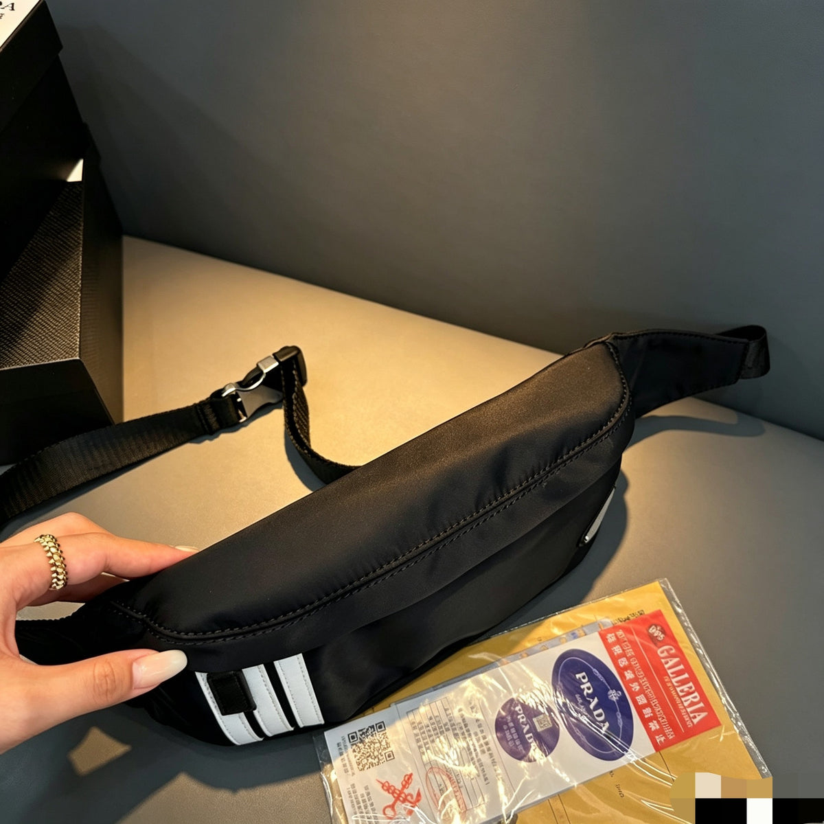 PR nylon waist bag 1825052322