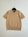 PR (Embroidered letter logo) Knitwear Polo Shirt 1826051406