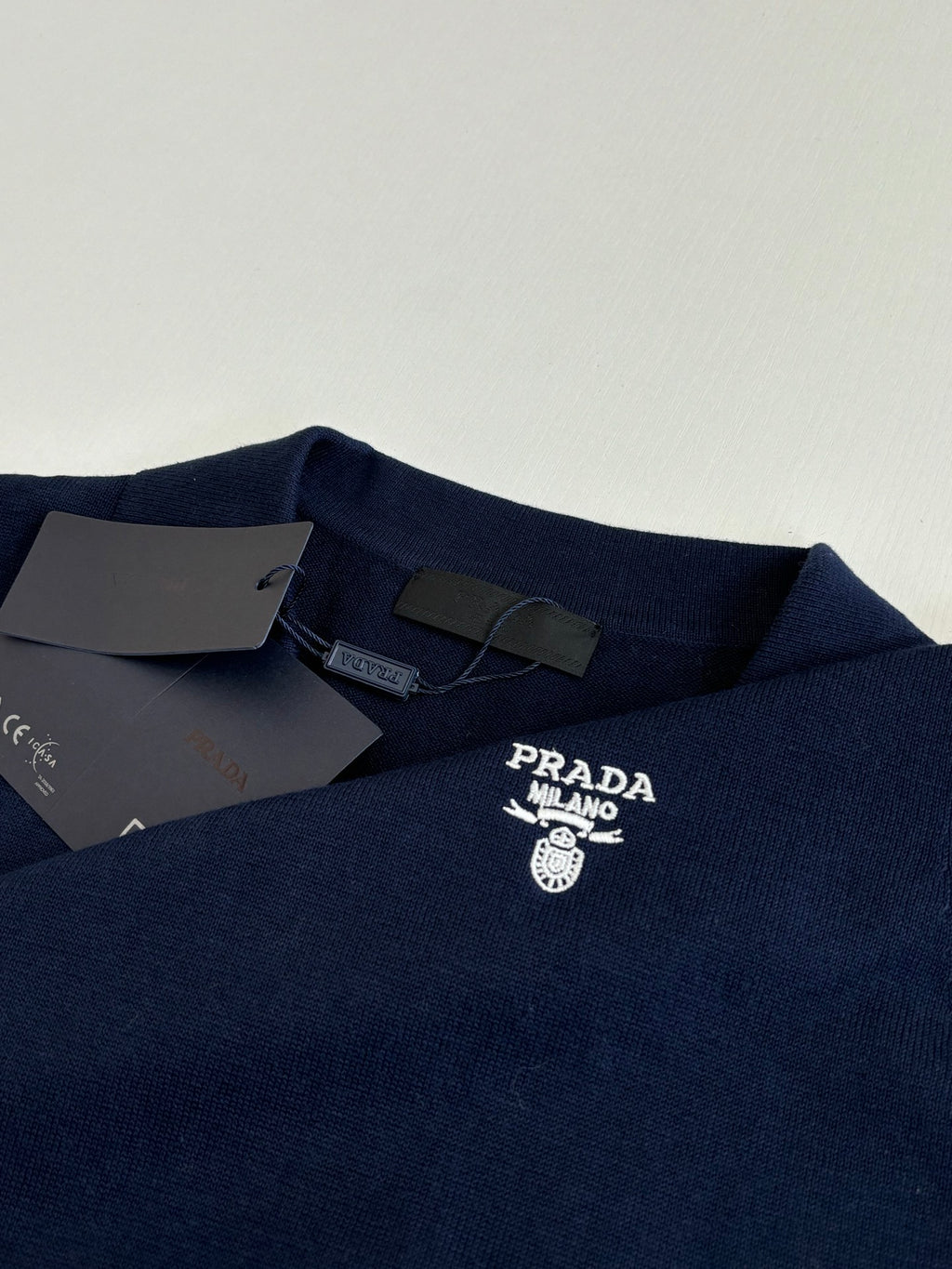 PR (Embroidered letter logo) Knitwear Polo Shirt 1826051406
