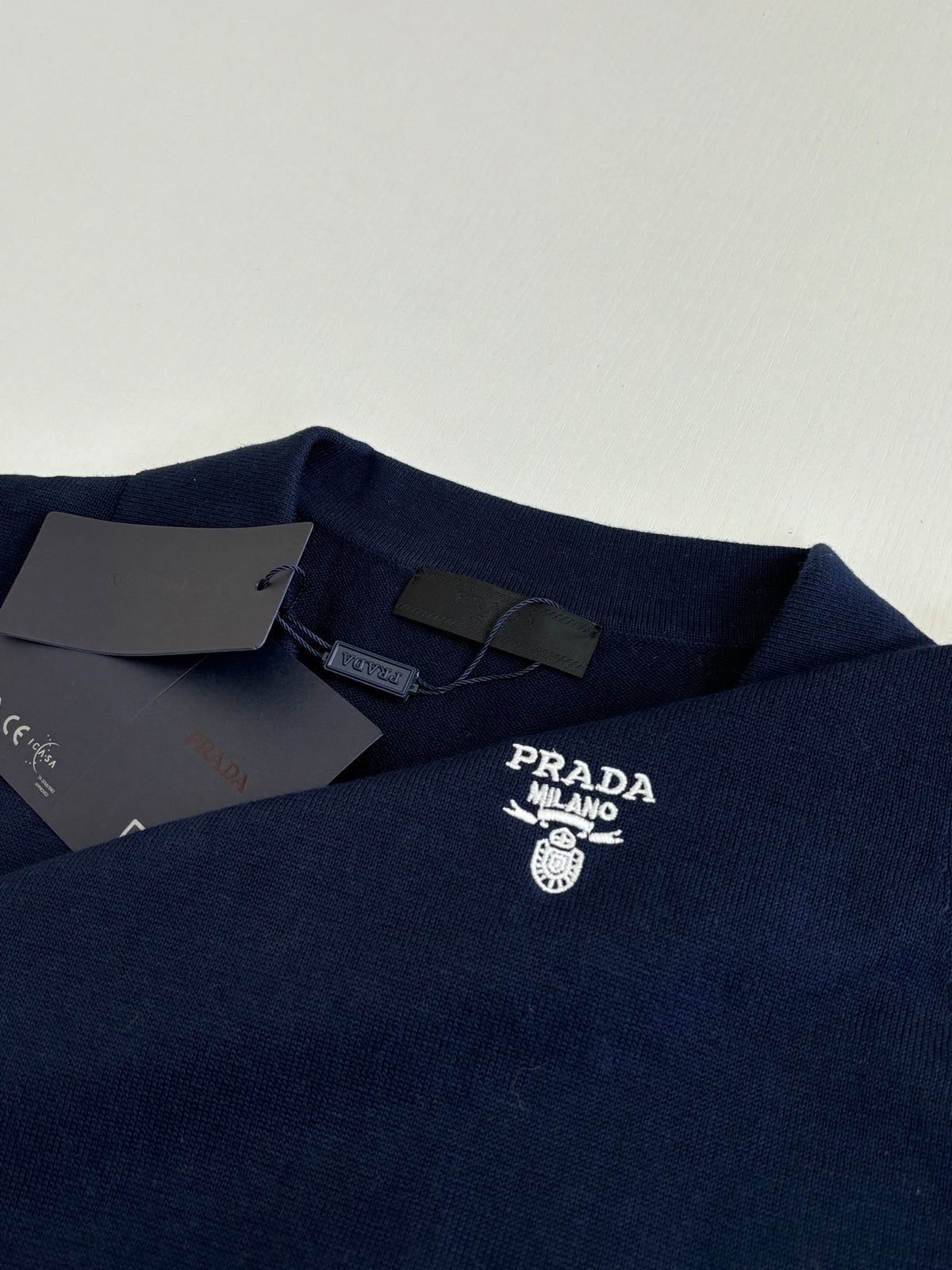 PR (Embroidered letter logo) Knitwear Polo Shirt 1826051406