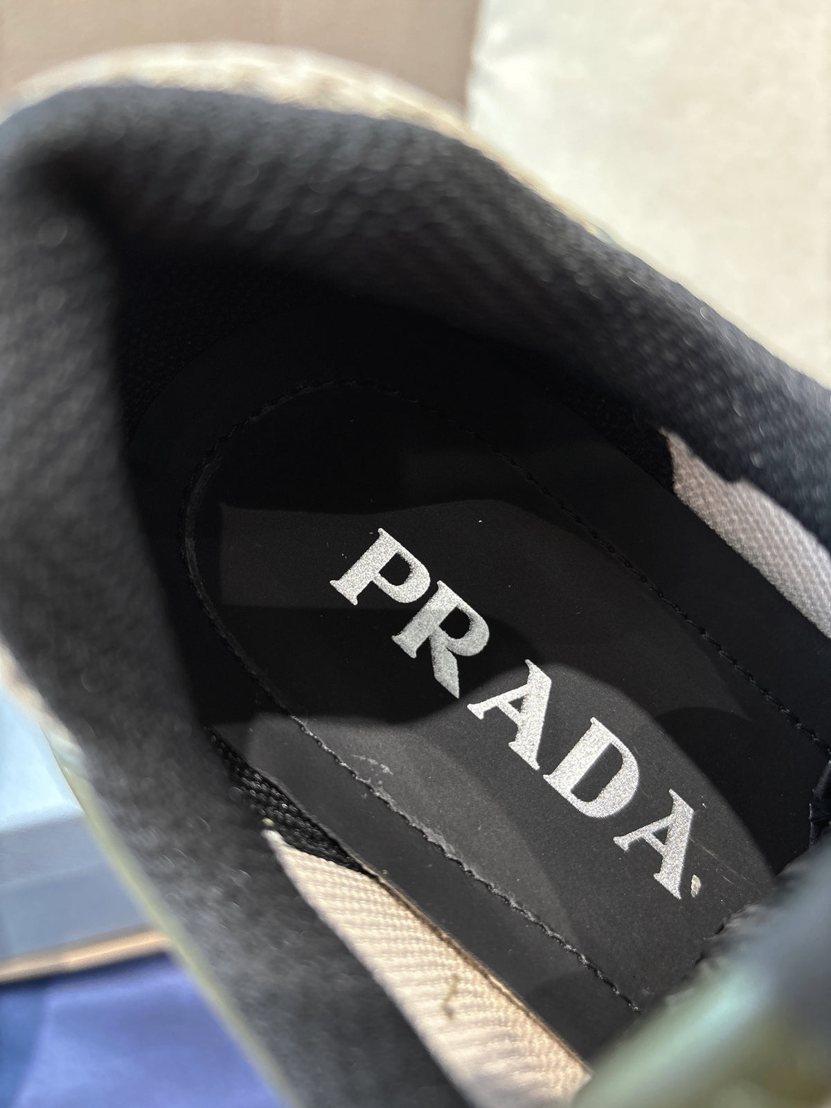 PR Speedrock leather and mesh fabric sneakers 1826051401