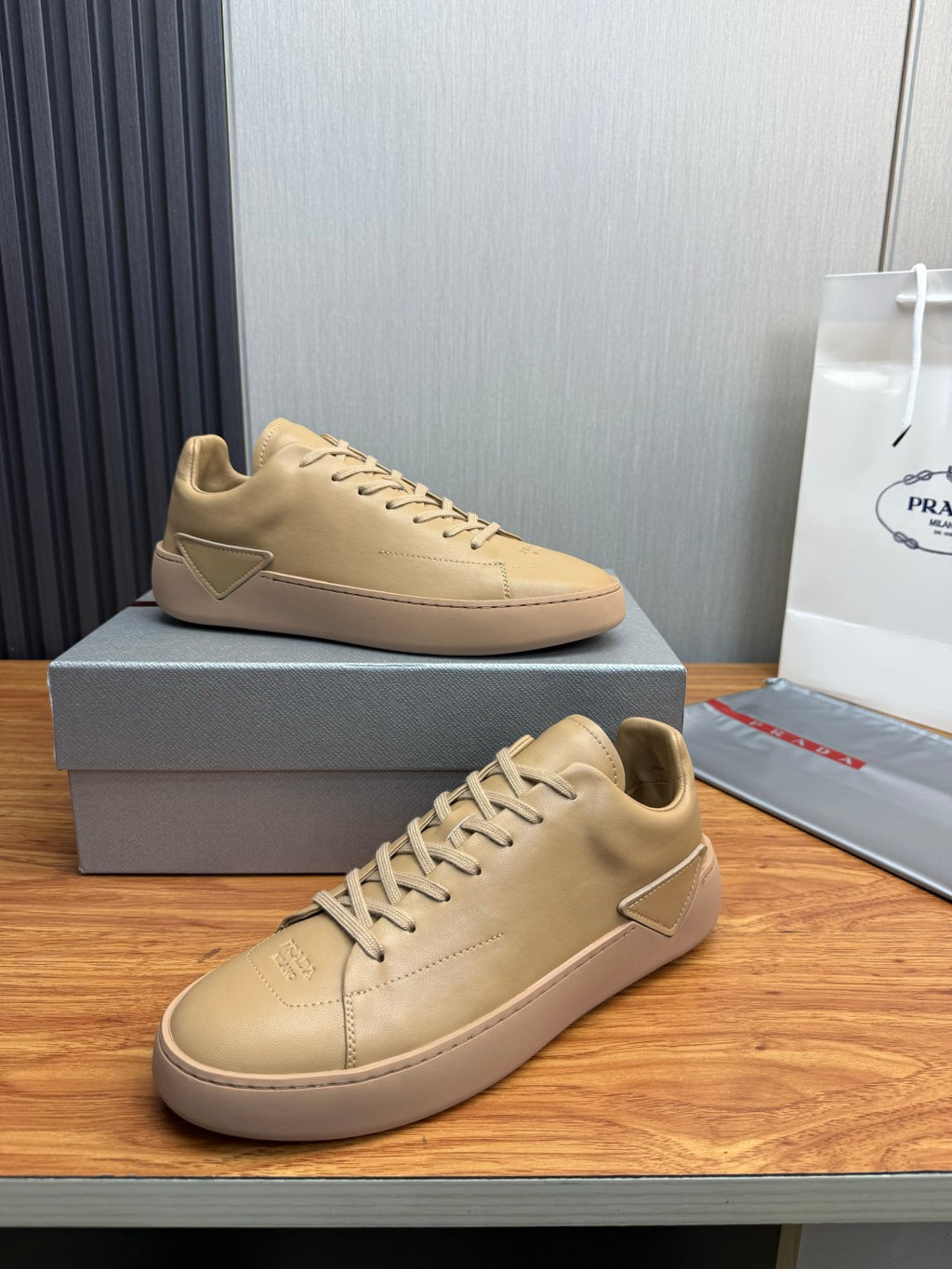 PR Court leather sneakers 1826051902