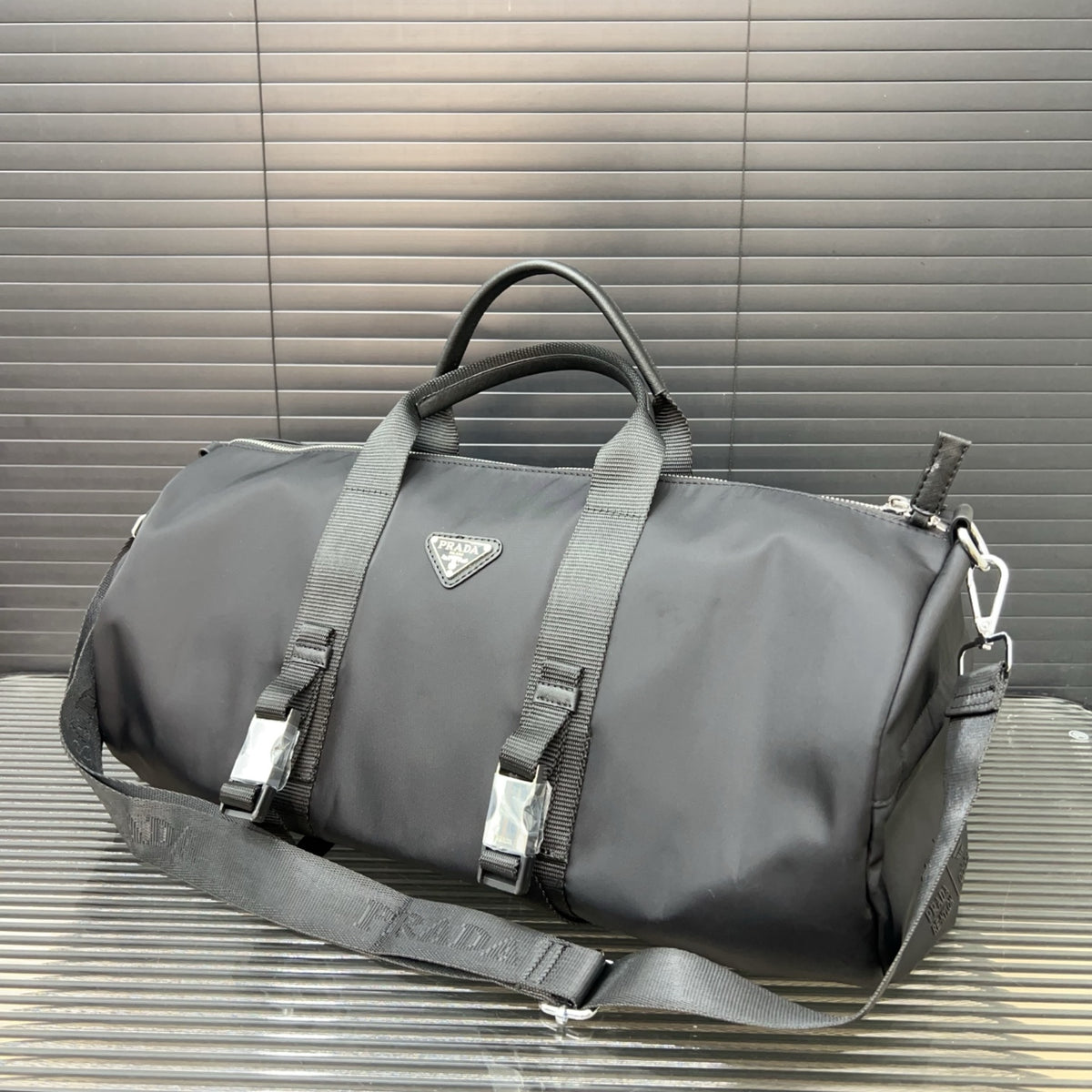 PR Saffiano nylon travel bag 18262704