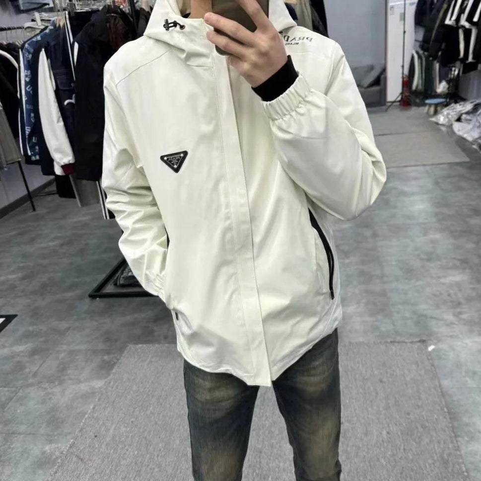 PR Hooded Windbreaker Jacket (Unisex) 1824091002