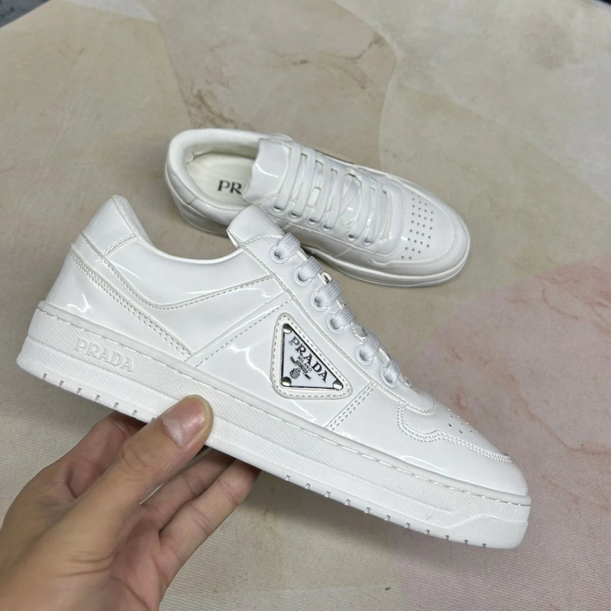 P New Women's and Men's Shoes Casual Shoes Triangle Buckle Lace-up Sneakers 1024060508