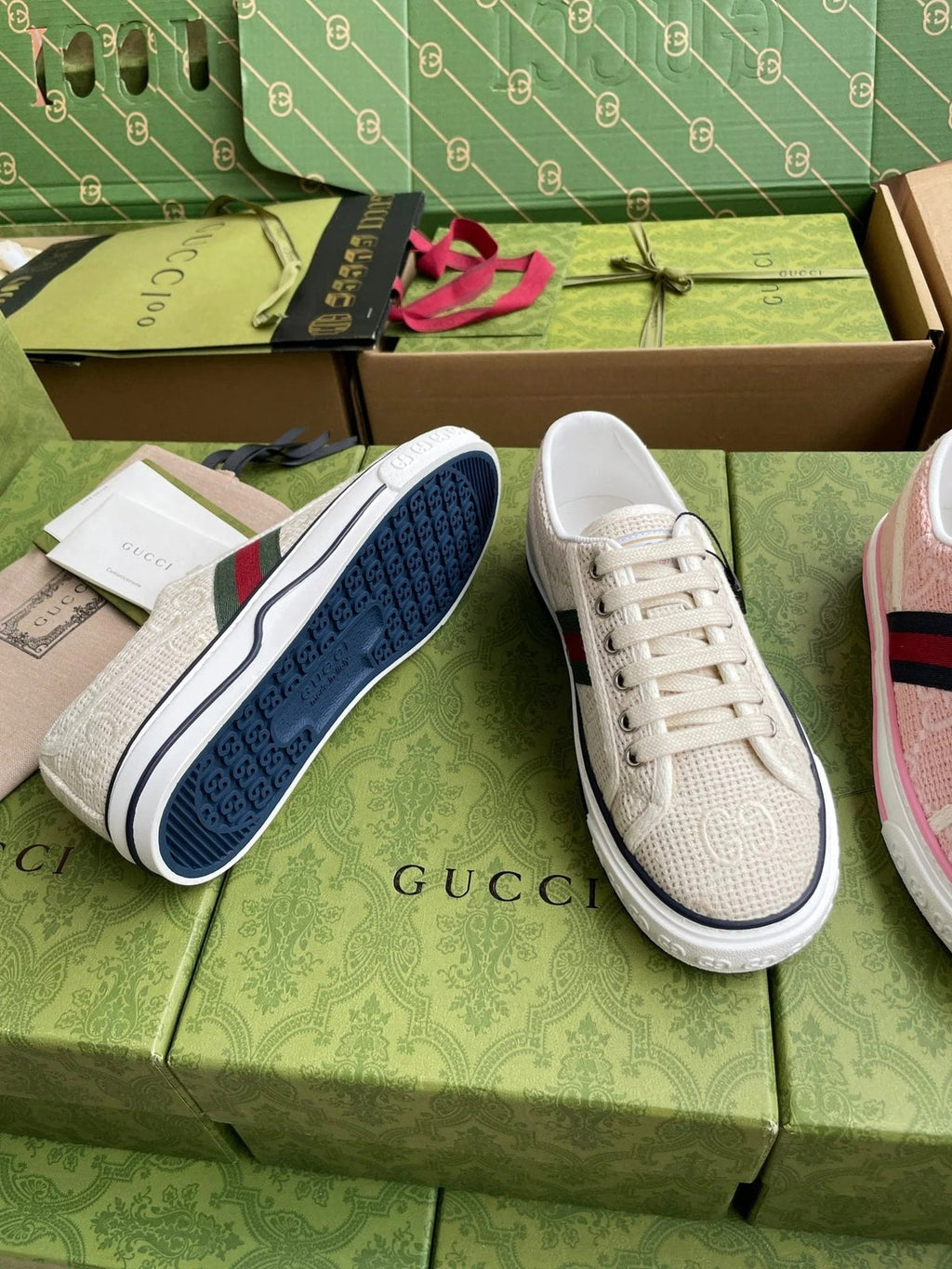 Gi 26 Platform Sneaker Light Monogram Canvas