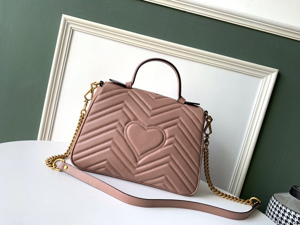 Gi Marmont 26.5cm Calfskin Gold Hardware