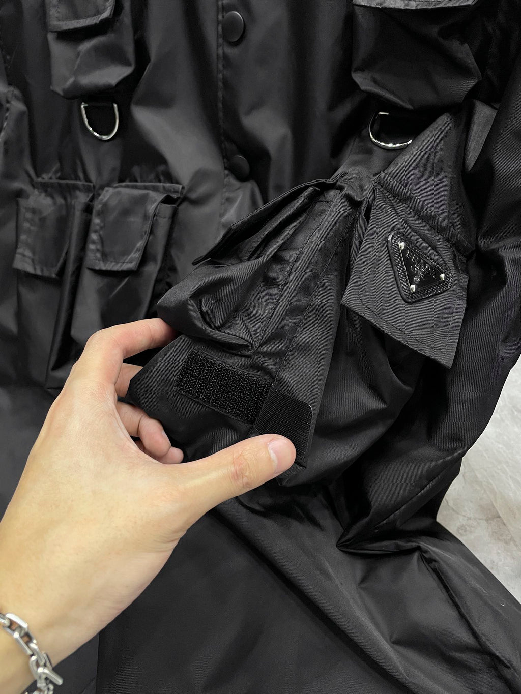 PRD 24SS Multi-Pocket Nylon Cargo Jacket 1824091808