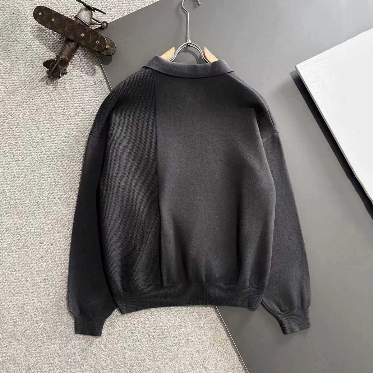 PR Lapel sweater 1824091114