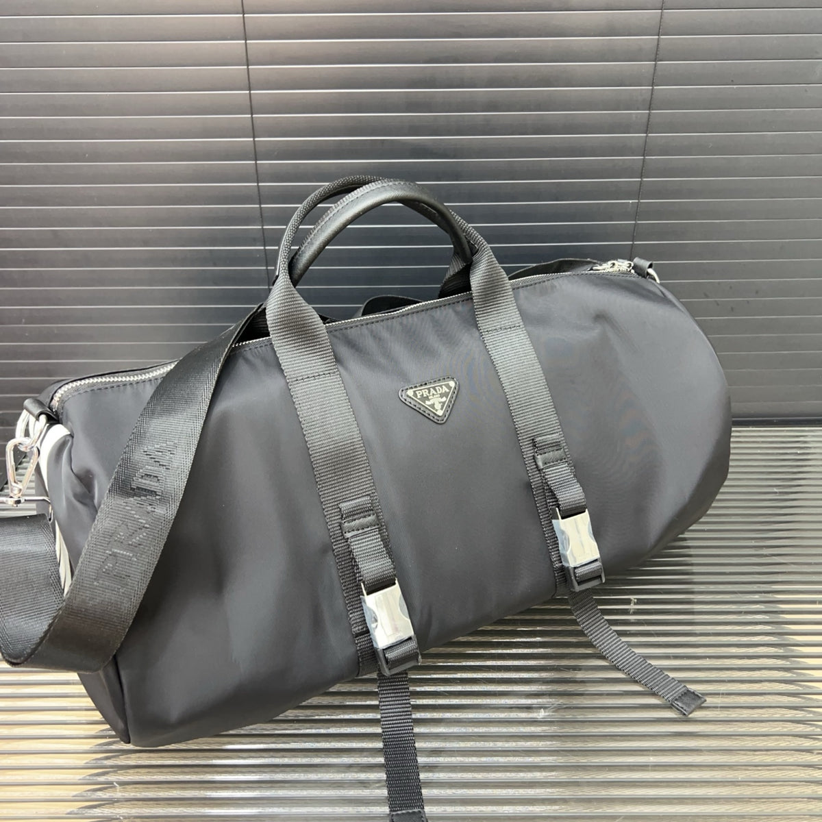 PR Saffiano nylon travel bag 18262704