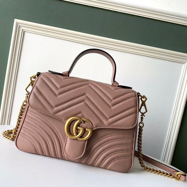 Gi Marmont 26.5cm Calfskin Gold Hardware