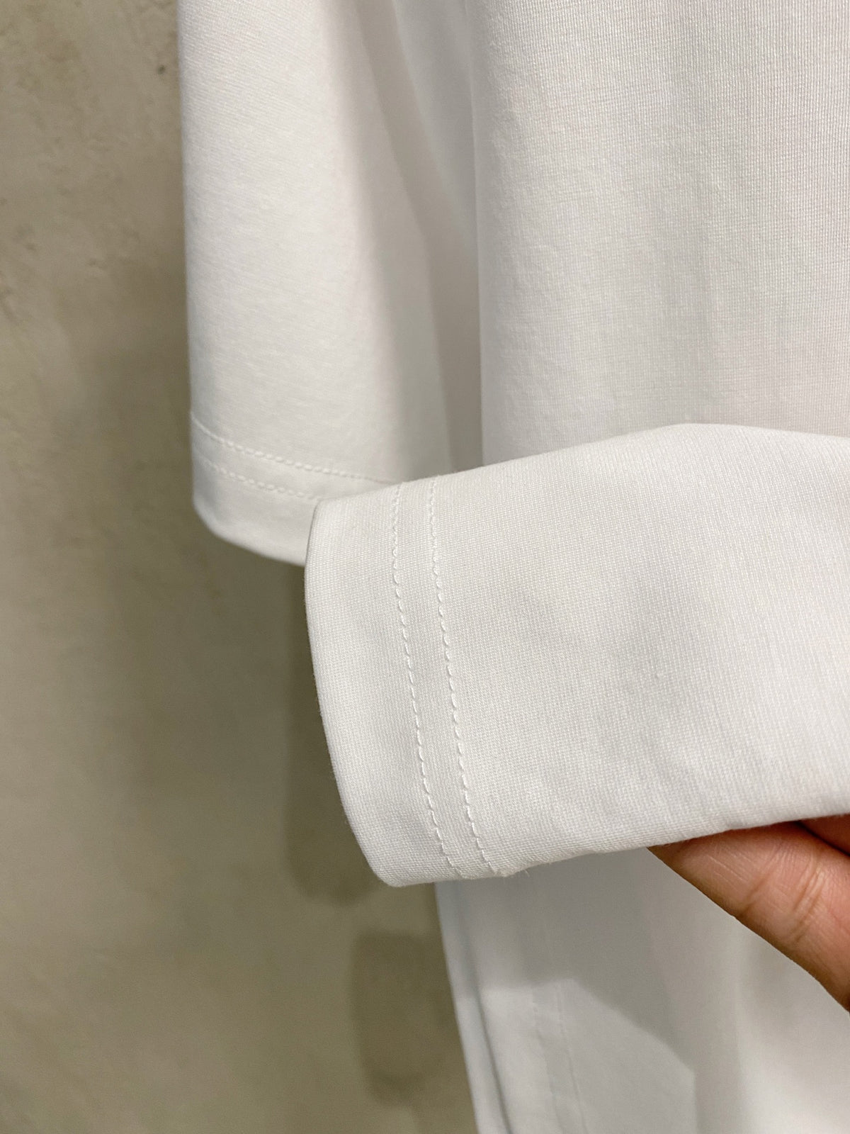 PR Neckline + Embroidered logo T-shirt 1826052701
