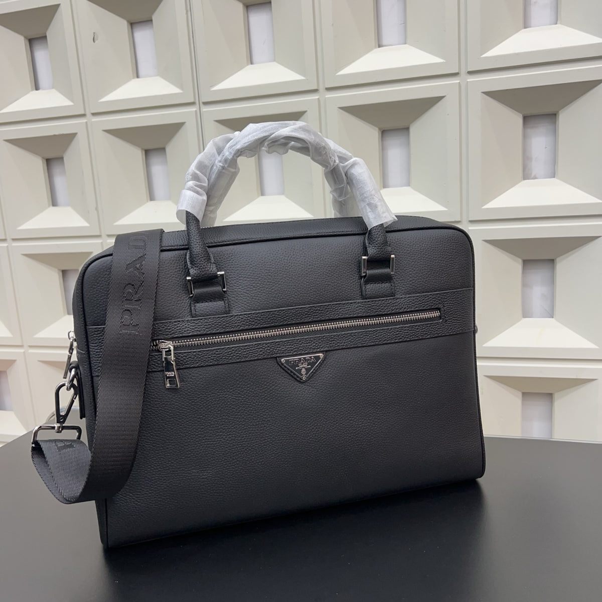 PR leather briefcase 1825111310