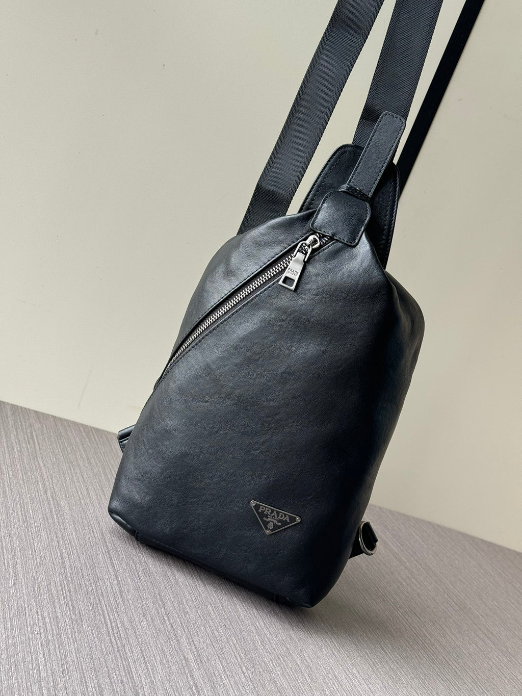 PD Full leather chest bag/crossbody bag 1825111305
