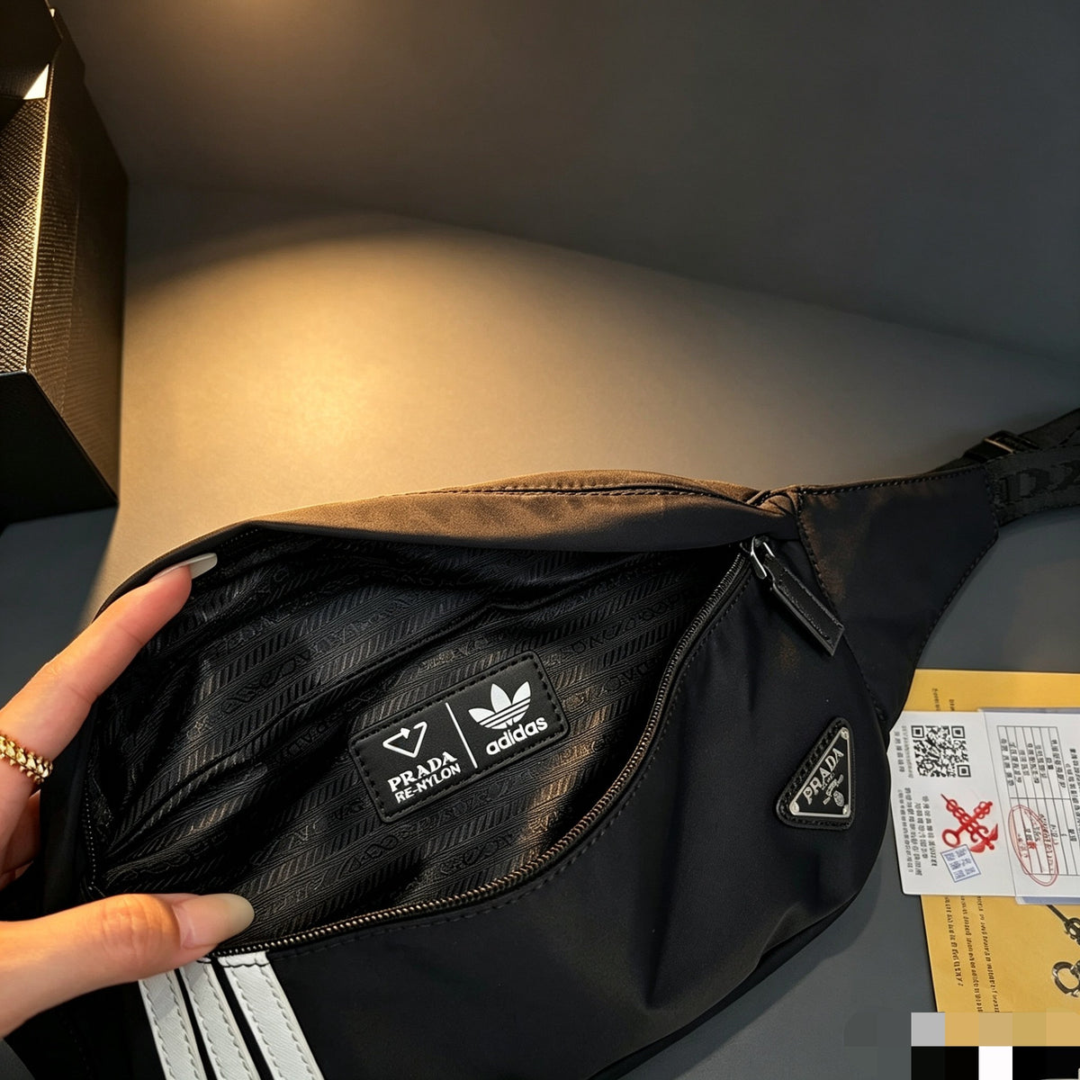 PR nylon waist bag 1825052322