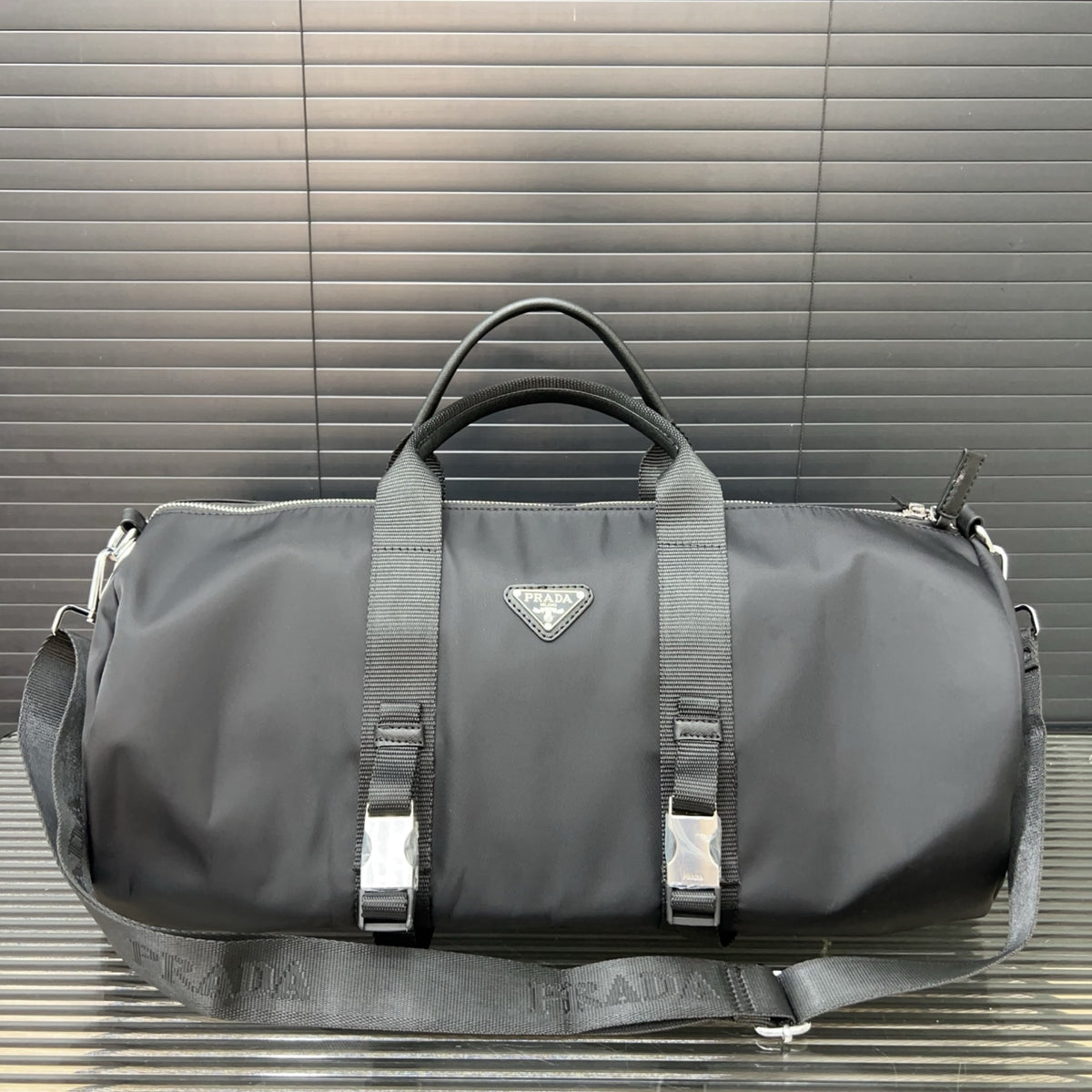 PR Saffiano nylon travel bag 18262704