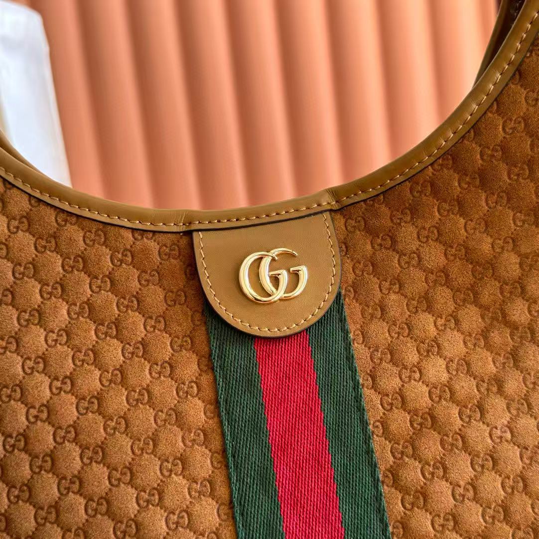 Gi Giglio Large Tote Bag Suede 60 cm
