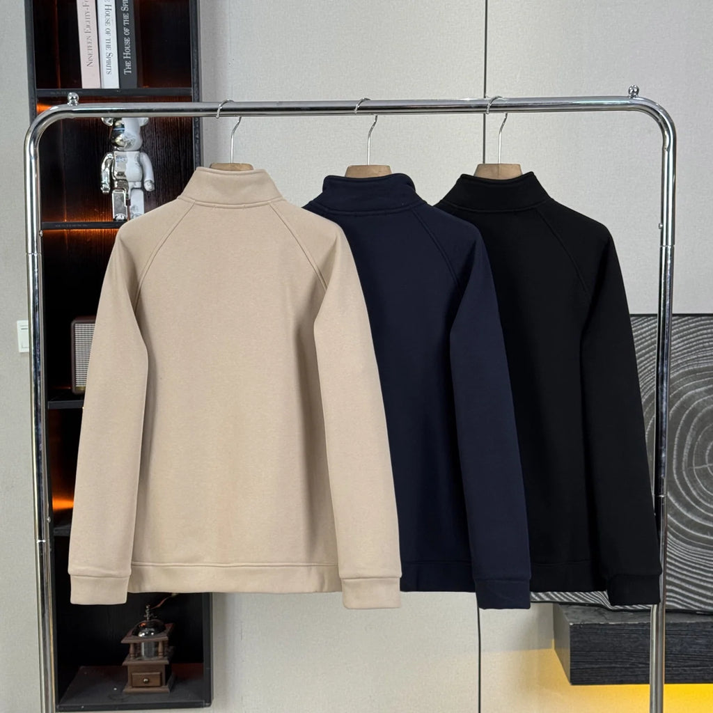 New winter style half-zip pullover sweatshirt 1426011205
