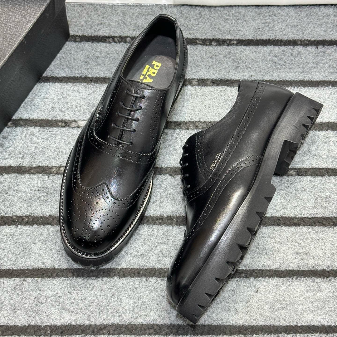 New men's casual leather shoes 1024041737