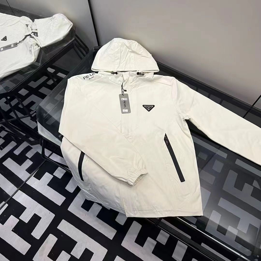 PR Hooded Windbreaker Jacket (Unisex) 1824091002