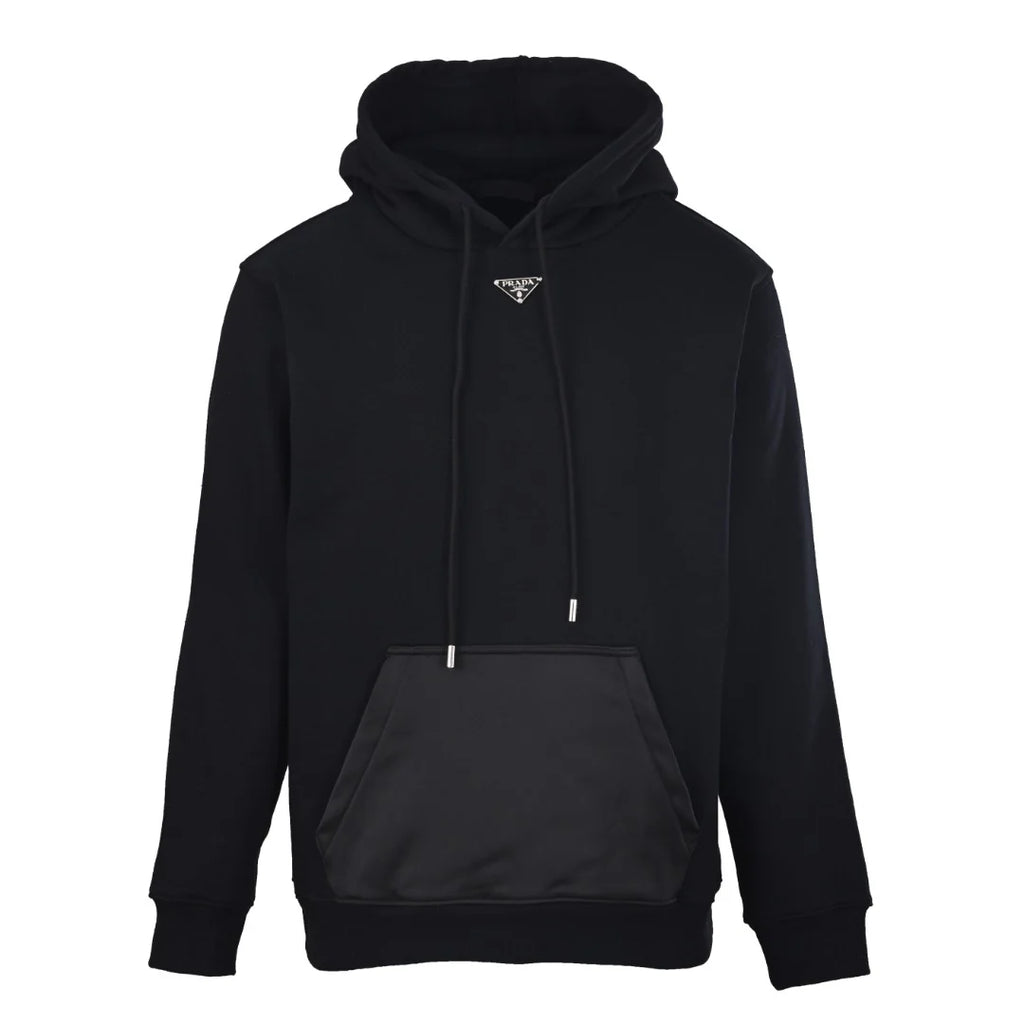 Woven pocket hooded sweatshirt 1426011206