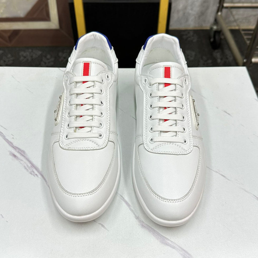 PR Leather lace-up sneakers 1824101301