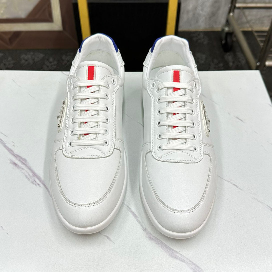 PR Leather lace-up sneakers 1824101301