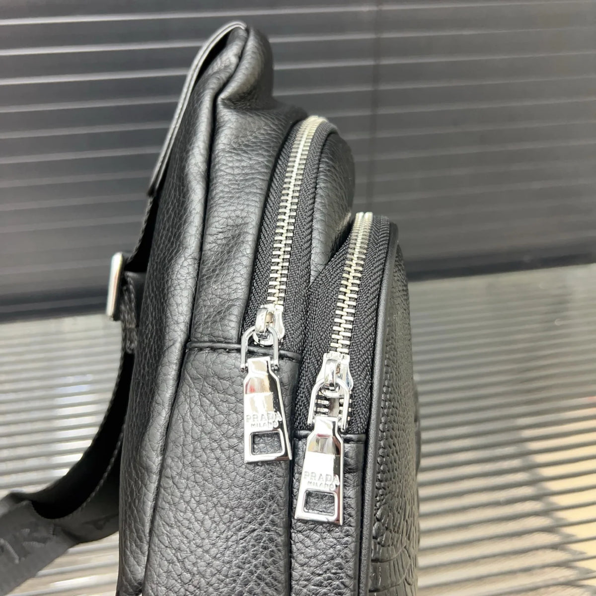 Crocodile Print Men's Crossbody Shoulder Bag 1025040302