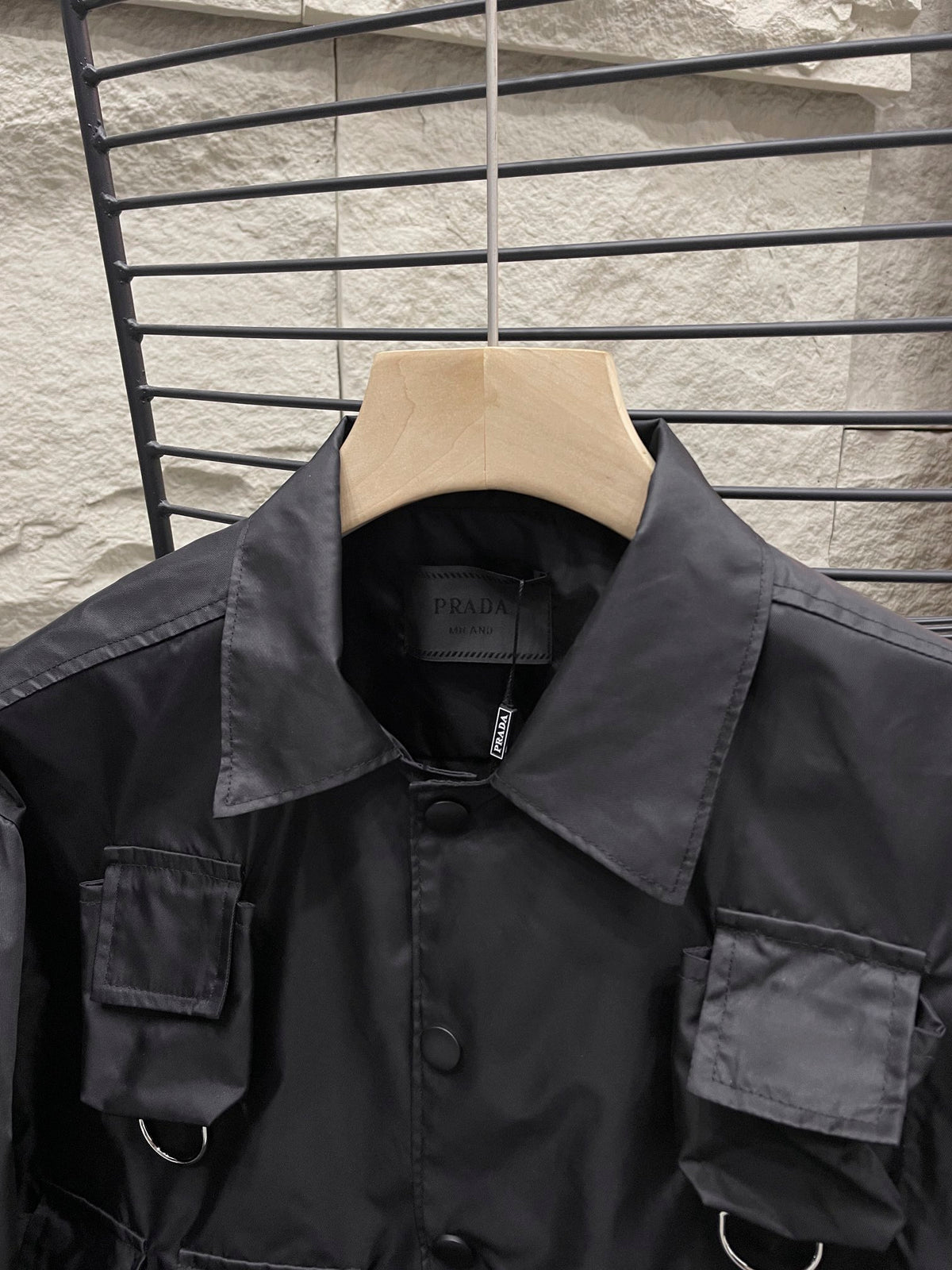 PRD 24SS Multi-Pocket Nylon Cargo Jacket 1824091808