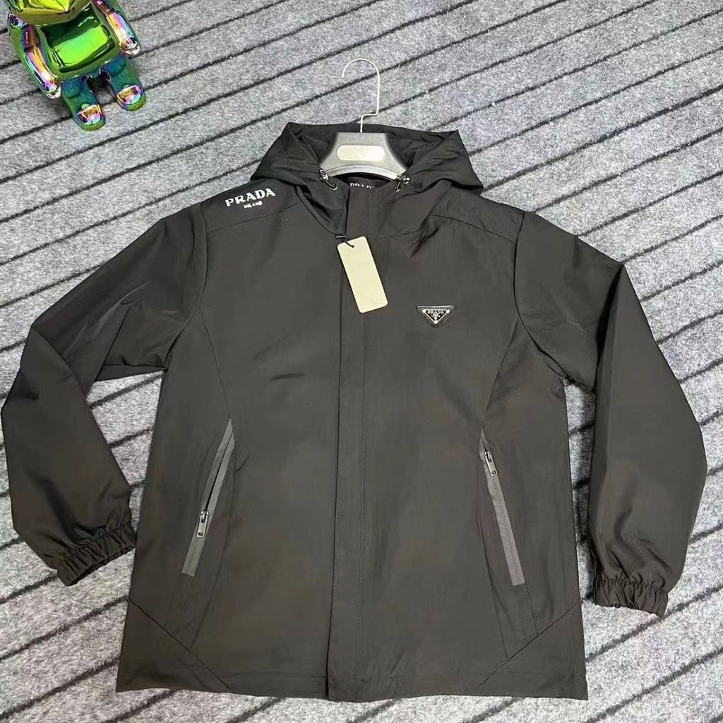 PR Hooded Windbreaker Jacket (Unisex) 1824091002