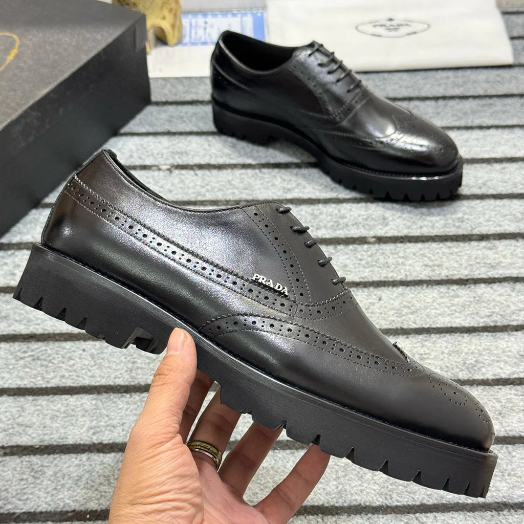 New men's casual leather shoes 1024041737