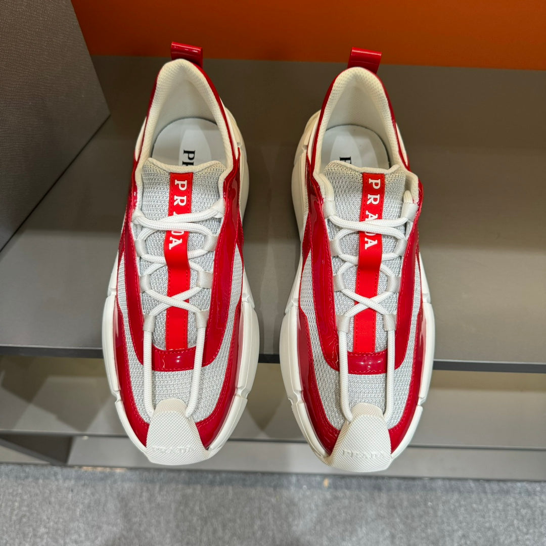PR Mesh lace-up sneakers 1824091313