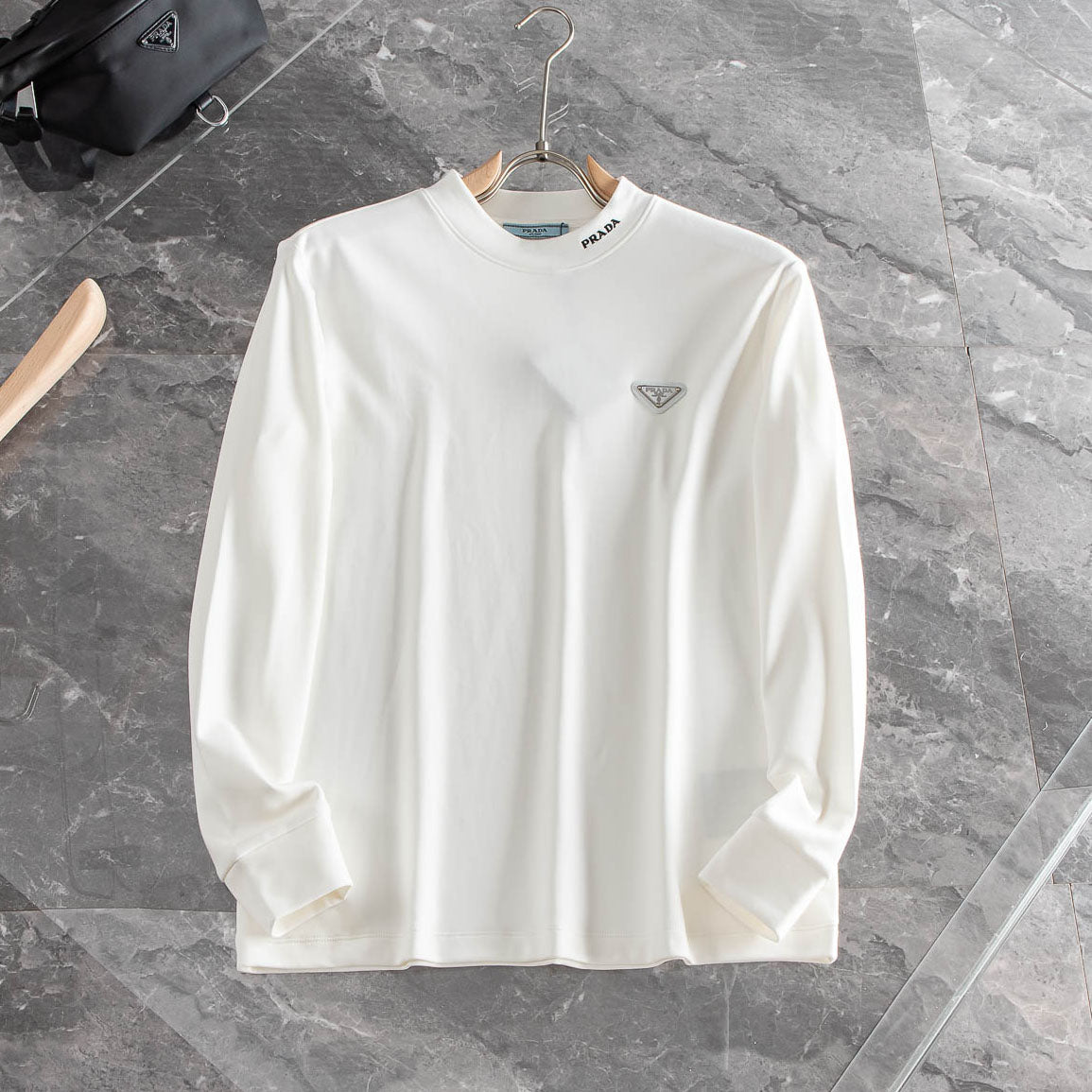 PR New autumn and winter modal cotton blended half turtleneck bottoming shirt 1824111504