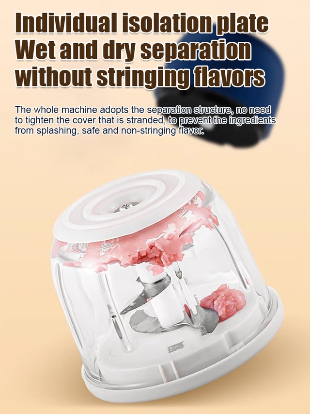 🔥FLASH SALE -50%🔥 Multifunctional cordless mini food processor